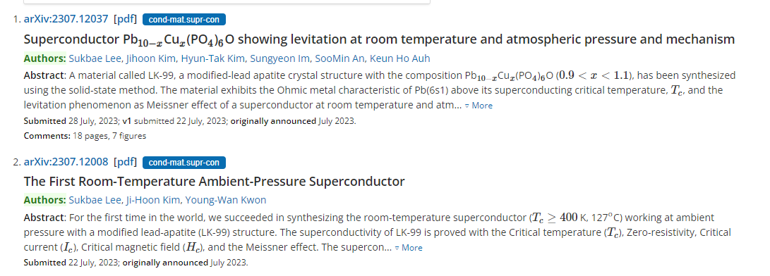 韩国室温超导团队：初版论文存在缺陷系擅自发布已要求下架(图2)